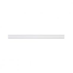 Thassos White .75 in. x 12 in. Polished Marble Wall Pencil Tile (1 Linear Foot) by Jeffrey Court