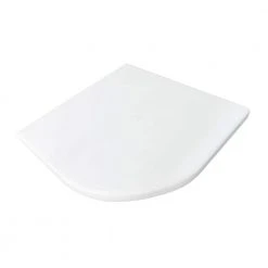 Morning Fresh White 7.625 in. x 7.625 in. Polished Marble Wall Mount Corner Shelf Tile by Jeffrey Court 8 Morning Fresh White 7.625 in. x 7.625 in. Polished Marble Wall Mount Corner Shelf Tile by Jeffrey Court -Tile Elegant Shop white jeffrey court tile trim 95986 c3 1000