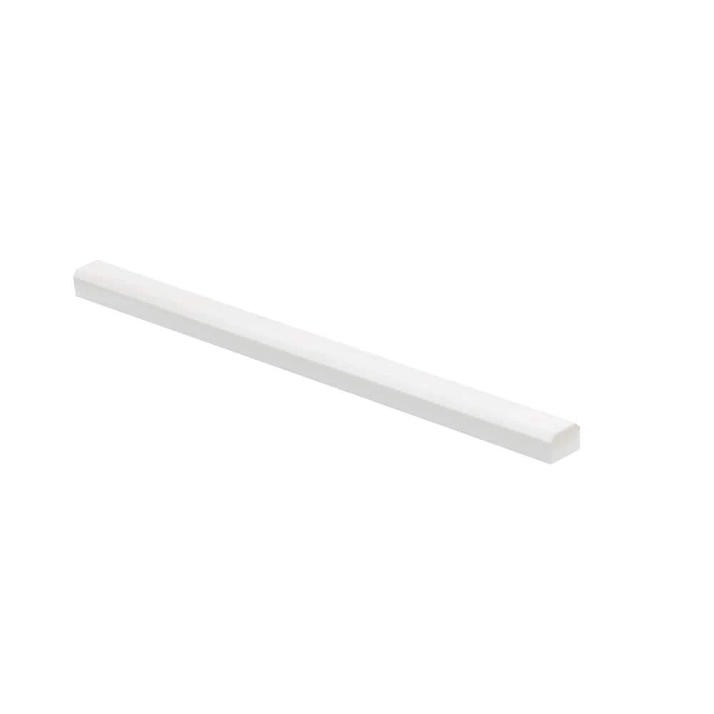 Dolomite White .75 in. x 12 in. Polished Marble Wall Pencil Tile (1 Linear Foot) by Jeffrey Court 6 Dolomite White .75 in. x 12 in. Polished Marble Wall Pencil Tile (1 Linear Foot) by Jeffrey Court - Image 4