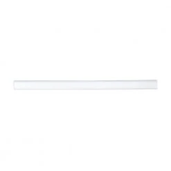 Dolomite White .75 in. x 12 in. Polished Marble Wall Pencil Tile (1 Linear Foot) by Jeffrey Court