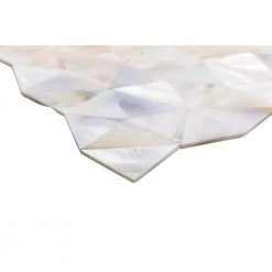 Lokahi White Troika 12.08 in. x 12.08 in. x 2 mm Pearl Shell Mosaic Tile by Ivy Hill Tile 14 Lokahi White Troika 12.08 in. x 12.08 in. x 2 mm Pearl Shell Mosaic Tile by Ivy Hill Tile -Tile Elegant Shop white troika ivy hill tile marble tile ext3rd102050 1f 1000