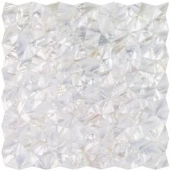 Lokahi White Troika 12.08 in. x 12.08 in. x 2 mm Pearl Shell Mosaic Tile by Ivy Hill Tile 12 Lokahi White Troika 12.08 in. x 12.08 in. x 2 mm Pearl Shell Mosaic Tile by Ivy Hill Tile -Tile Elegant Shop white troika ivy hill tile marble tile ext3rd102050 c3 1000