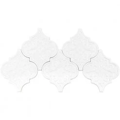 Vintage Florid Lantern White 6-1/4 in. x 7-1/4 in. Ceramic Wall Tile (30-Pieces 4.8 sq. ft. / Box) by Ivy Hill Tile 10 Vintage Florid Lantern White 6-1/4 in. x 7-1/4 in. Ceramic Wall Tile (30-Pieces 4.8 sq. ft. / Box) by Ivy Hill Tile -Tile Elegant Shop whites ivy hill tile ceramic tile ext3rd104636 40 1000