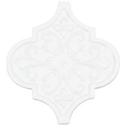 Vintage Florid Lantern White 6-1/4 in. x 7-1/4 in. Ceramic Wall Tile (30-Pieces 4.8 sq. ft. / Box) by Ivy Hill Tile 11 Vintage Florid Lantern White 6-1/4 in. x 7-1/4 in. Ceramic Wall Tile (30-Pieces 4.8 sq. ft. / Box) by Ivy Hill Tile -Tile Elegant Shop whites ivy hill tile ceramic tile ext3rd104636 a0 1000